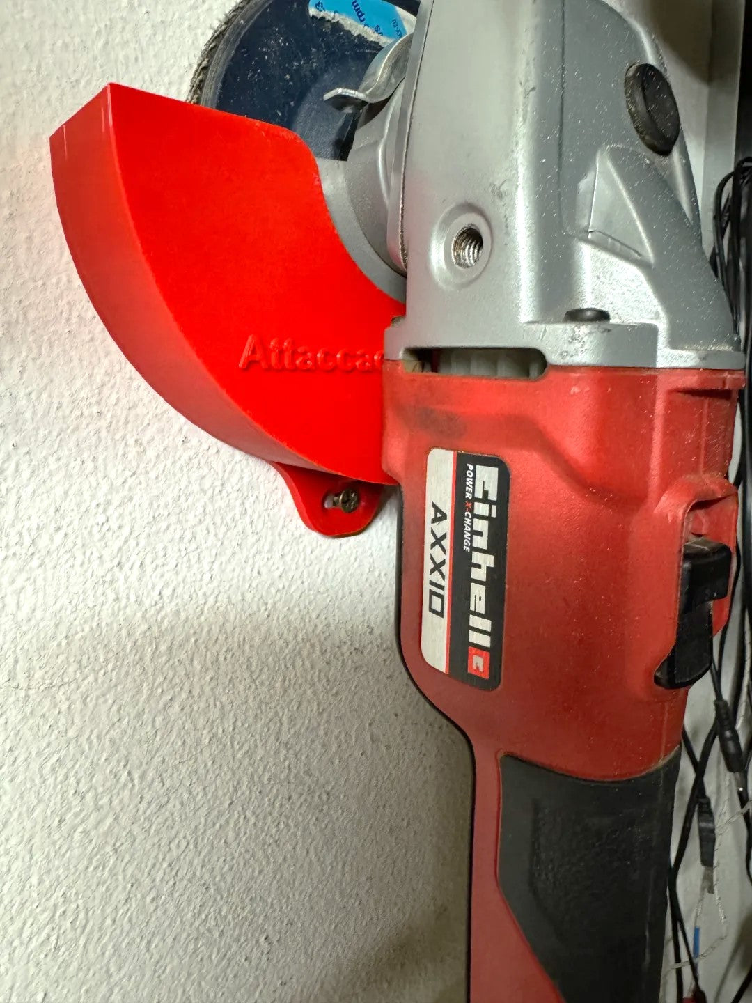 Einhell Angle Grinder Holder Wall Mount – Secure Storage for Your Tools Holder