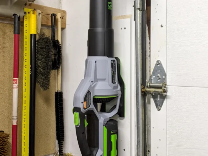 Ego 650 CFM Leaf Blower Wall Mount – Secure Storage Solution for Leaf Blower