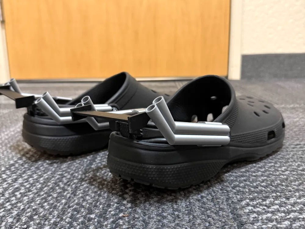 2 Pcs Croc Exhaust Charms – Unique Shoe Accessories for Car Enthusiasts