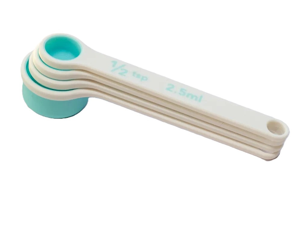 Measuring Spoon Set – 4-Piece Kitchen Measuring Spoons for Baking & Cooking