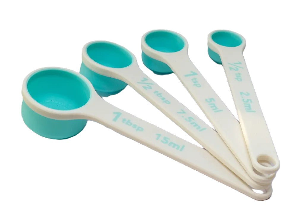 Measuring Spoon Set – 4-Piece Kitchen Measuring Spoons for Baking & Cooking