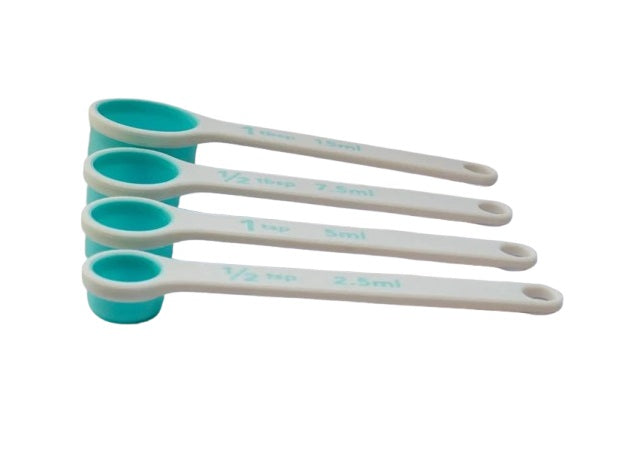 Measuring Spoon Set – 4-Piece Kitchen Measuring Spoons for Baking & Cooking