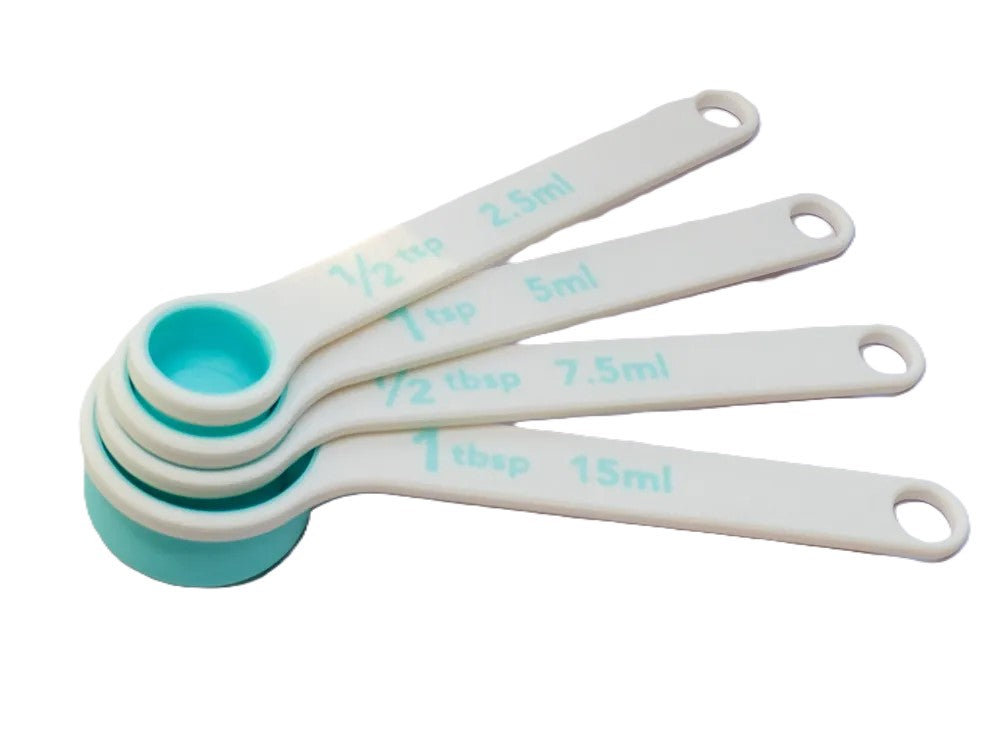 Measuring Spoon Set – 4-Piece Kitchen Measuring Spoons for Baking & Cooking