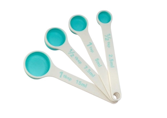 Measuring Spoon Set – 4-Piece Kitchen Measuring Spoons for Baking & Cooking