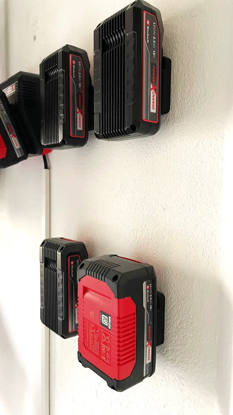 Einhell 18V X-Change Wall Mount – Convenient Storage for Your Tools