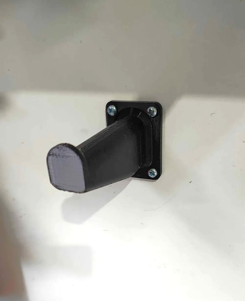 Makita 18V Blower Wall Mount – Durable Plastic Holder for Easy Tool - Black