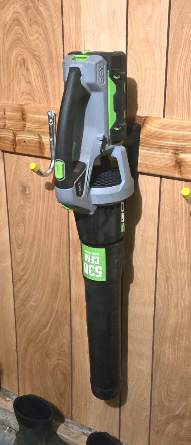 EGO 56V Leaf Blower Wall Bracket – Secure Storage Mount for Garage & Workshop