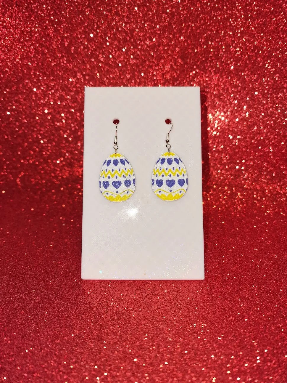 Happy Easter Egg Earrings – Festive & Fun Holiday Jewelry - Cute Egg Earrings