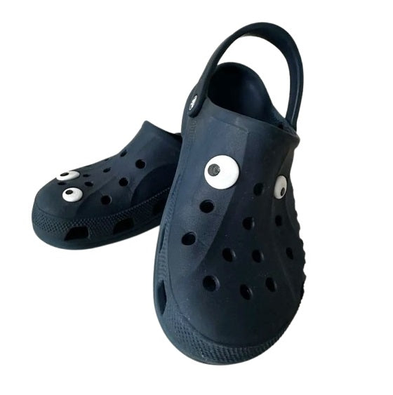 4 Pcs Funny Eyes Croc Charms – Goofy & Playful Shoe Accessories for Kids & Adult