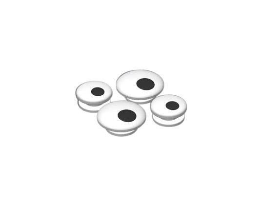 4 Pcs Funny Eyes Croc Charms – Goofy & Playful Shoe Accessories for Kids & Adult