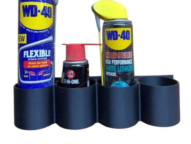 Oil Can Wall Mount Holders –Convenient Storage Solution for Spray Bottles