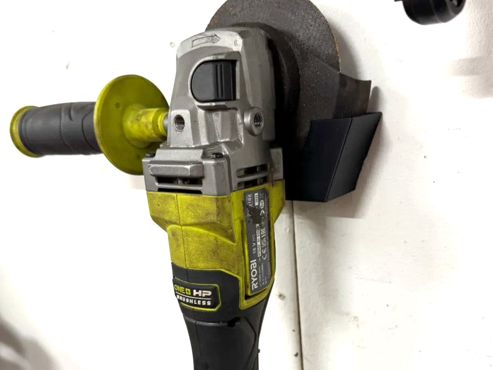 Ryobi 18V Angle Grinder Wall Mount – Secure & Convenient Tool Storage