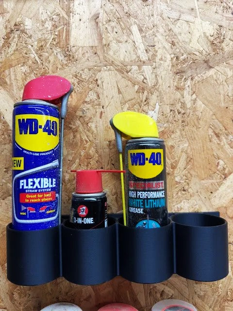 Oil Can Wall Mount Holders –Convenient Storage Solution for Spray Bottles