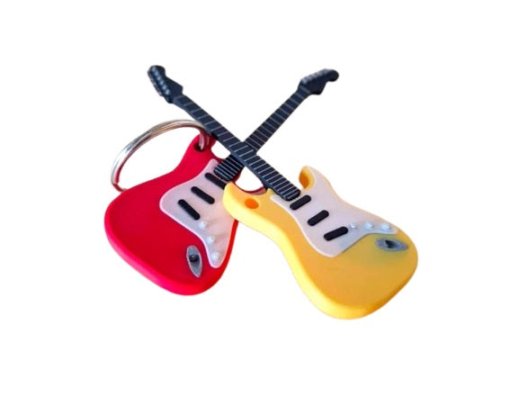 Fender Guitar Keychain – Perfect Accessory for Music Lovers - Guitar Keychain