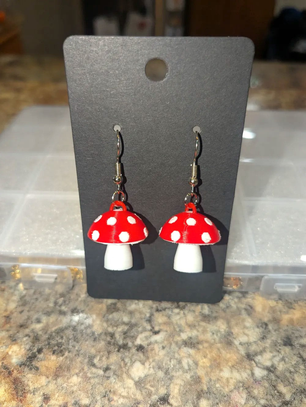 Tiny Mushroom Earrings – Cute & Minimalist Jewelry for Everyday Wear