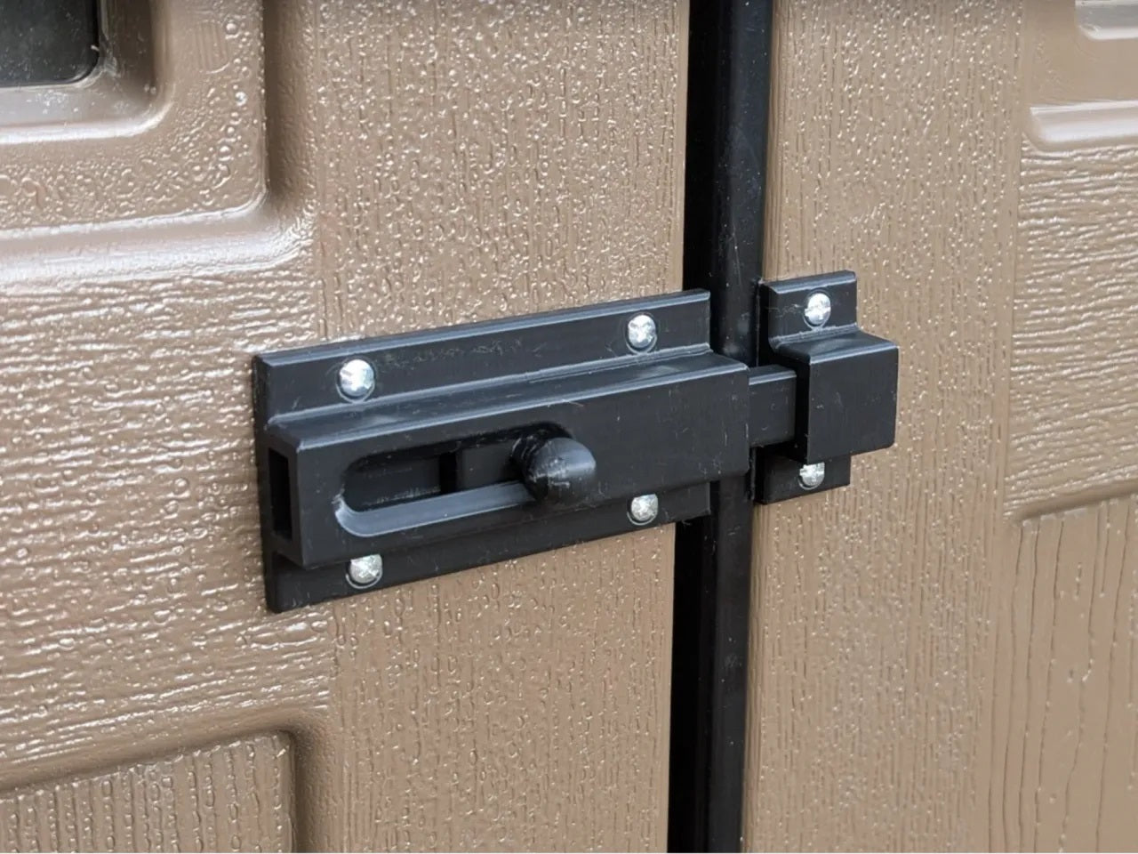 Sliding Door Bolt Lock – Secure Latch for Sheds, Cabinets, and Gates