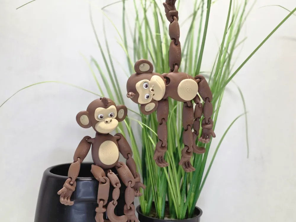 Articulated Monkey Toy – Fun & Flexible Fidget Companion - Fidget Toy