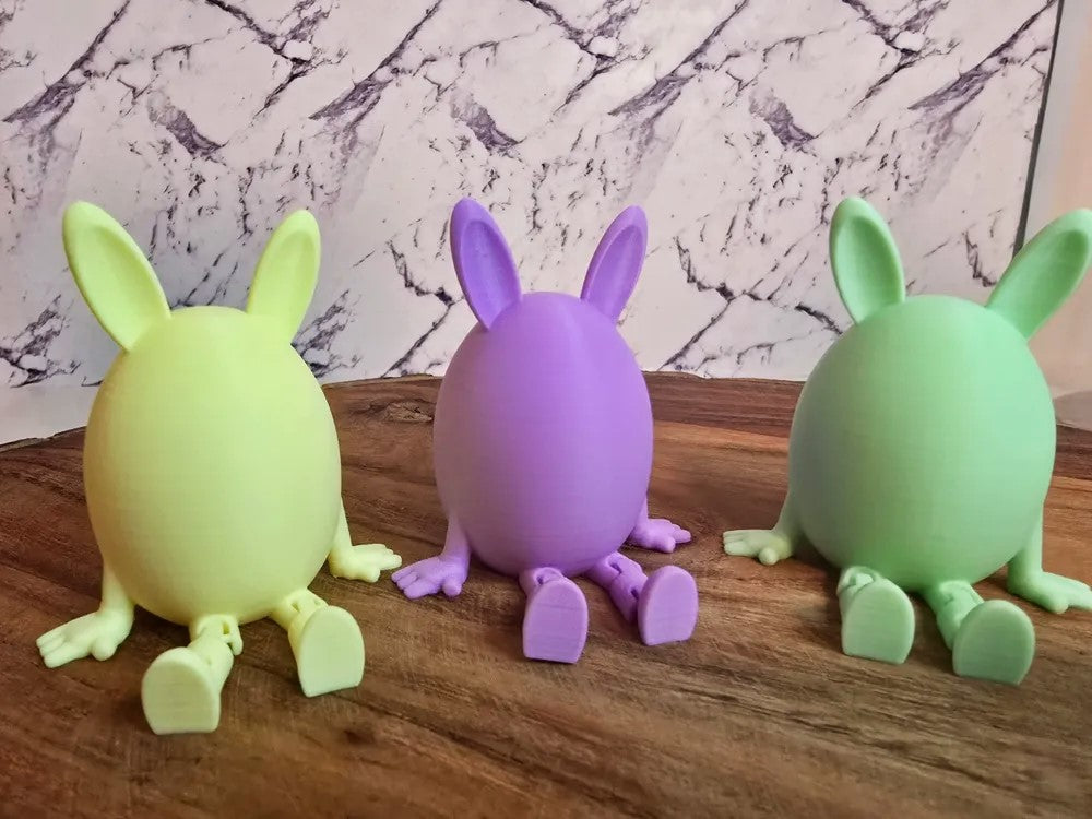 Articulated Easter Egg with Bunny Ears – Fun & Interactive Easter Fidget Toy