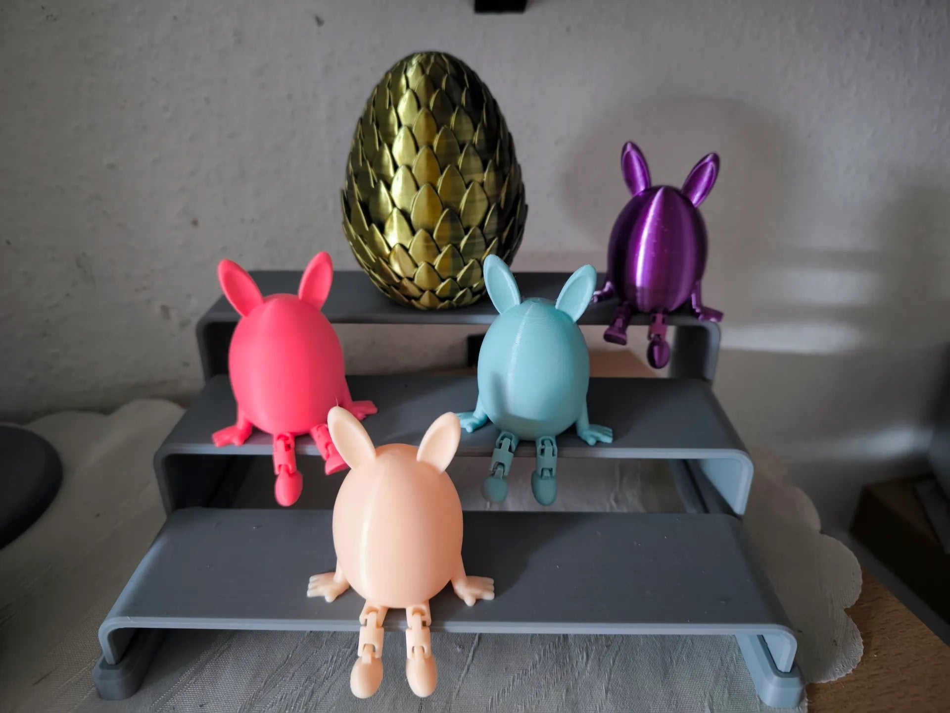 Articulated Easter Egg with Bunny Ears – Fun & Interactive Easter Fidget Toy