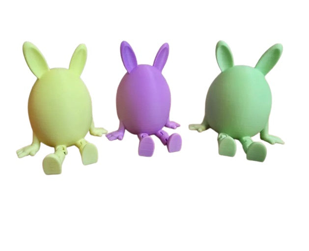 Articulated Easter Egg with Bunny Ears – Fun & Interactive Easter Fidget Toy
