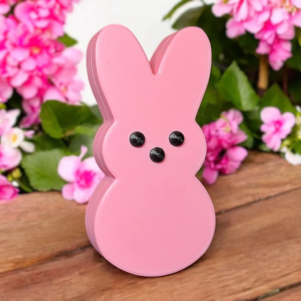 Easter Peeps Box – Festive Storage for Holiday Treats or Small Items - Pink