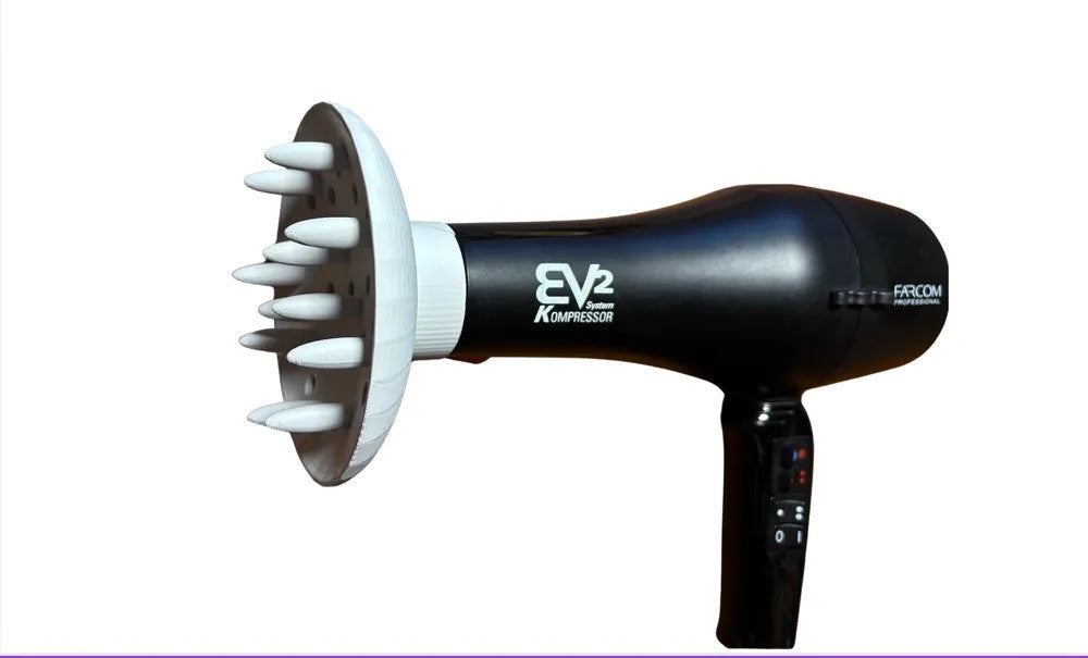 Hair Dryer Diffuser Attachment – Universal Fit for Curly & Wavy Hair Styling