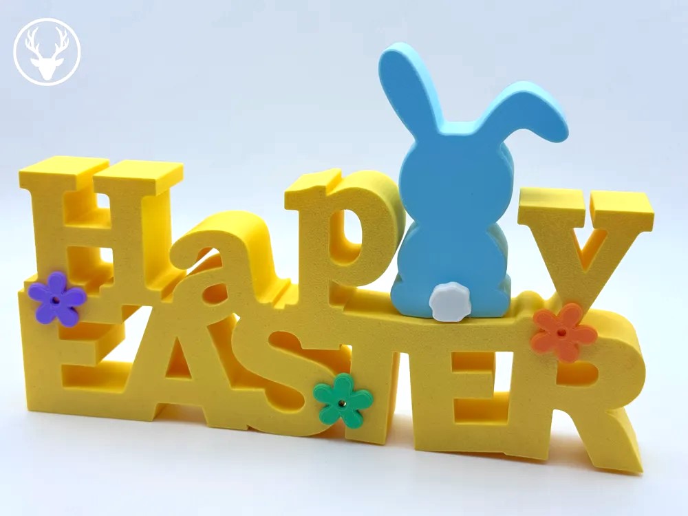 Happy Easter Home Décor – Alphabetic Easter Ornament for Festive Decoration