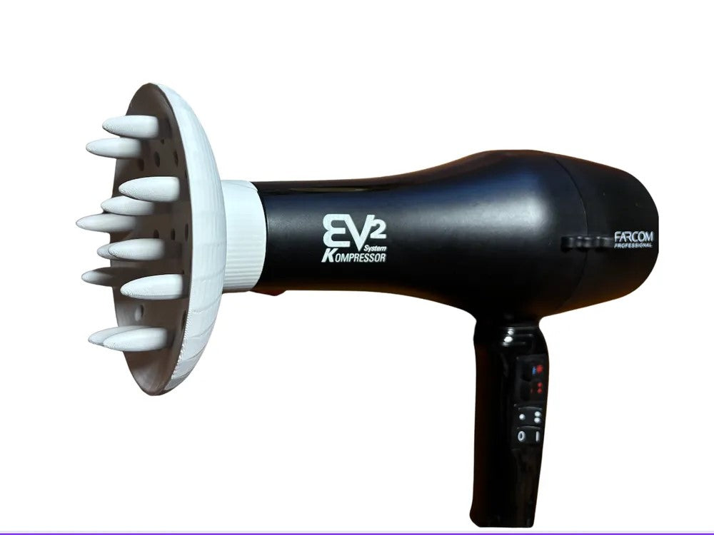 Hair Dryer Diffuser Attachment – Universal Fit for Curly & Wavy Hair Styling