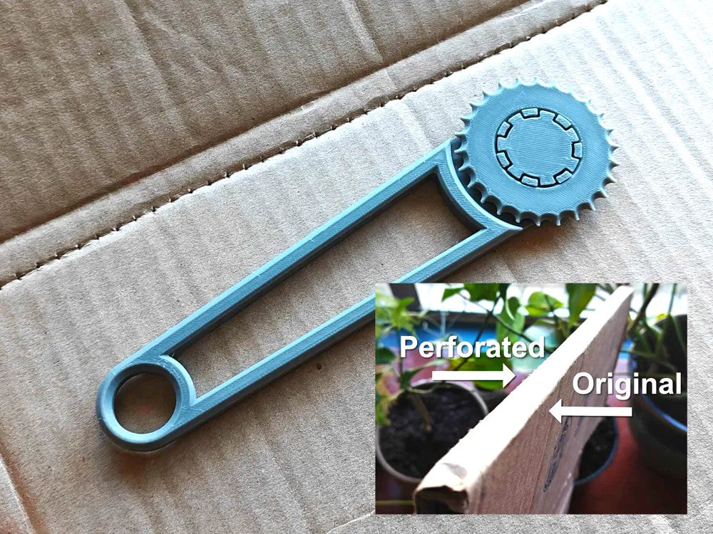 Custom Box Cardboard Perforator Tool – Create Easy Fold Lines for DIY Packaging