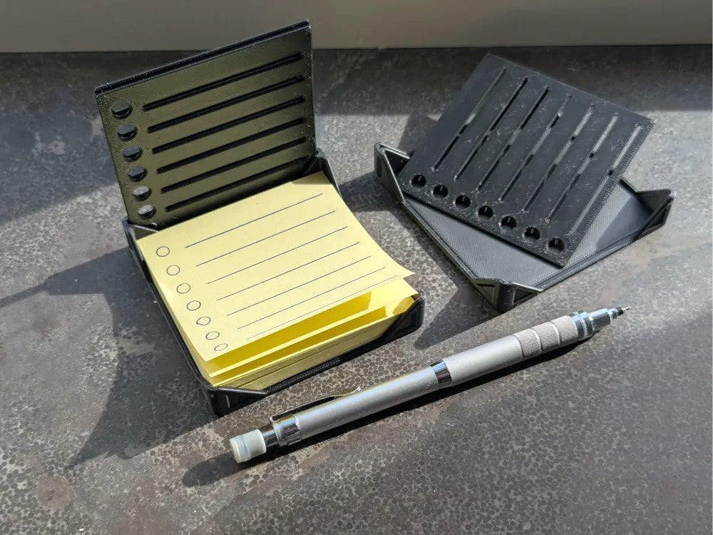 Sticky Note Stencil Station – Easy Design for Creative Note-Taking & Crafting