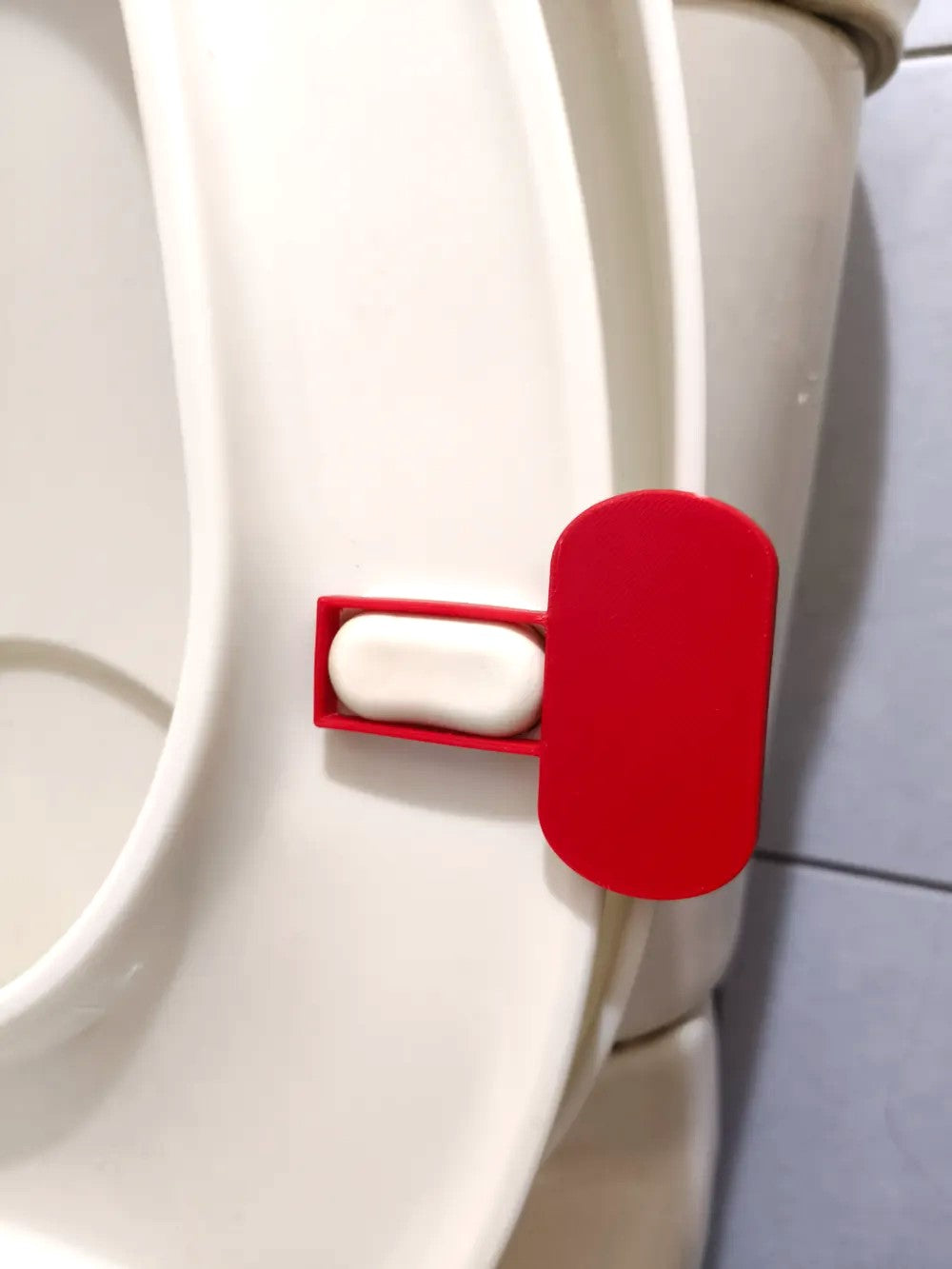 Toilet Seat Pad Handle – Hygienic Lift Handle for Touch-Free Toilet Seat
