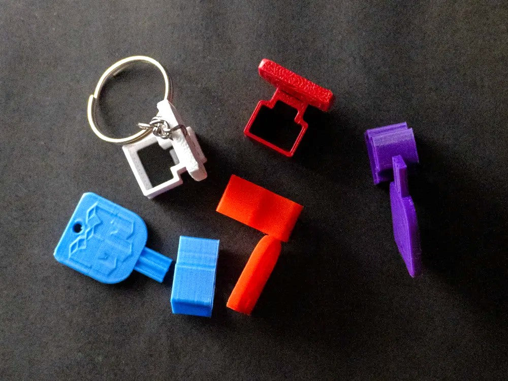 Ethernet Cable Lock for RJ45 – Easy Release Network Plug Clip with Plastic Key