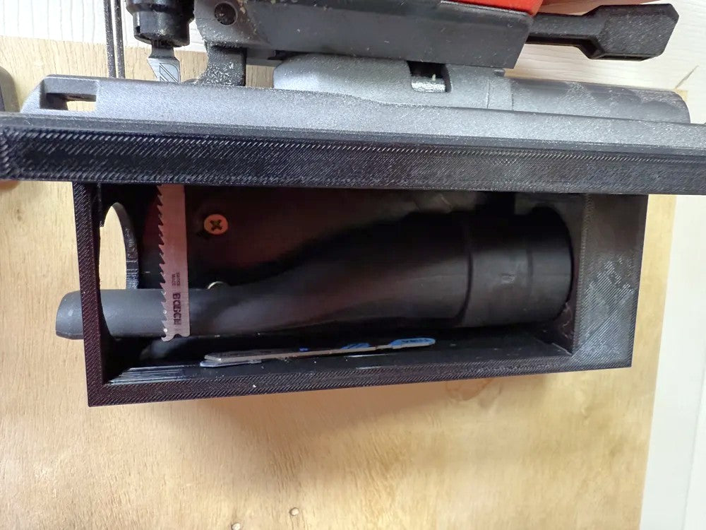 Milwaukee M18 FUEL Jigsaw Wall Mount –Heavy-Duty Storage Bracket for Secure Tool