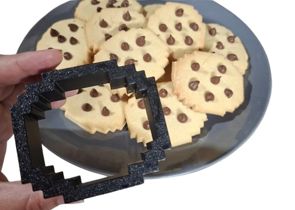 Minecraft Cookie Cutter – Fun Pixel Style Baking Tool for Cookies, Fondant