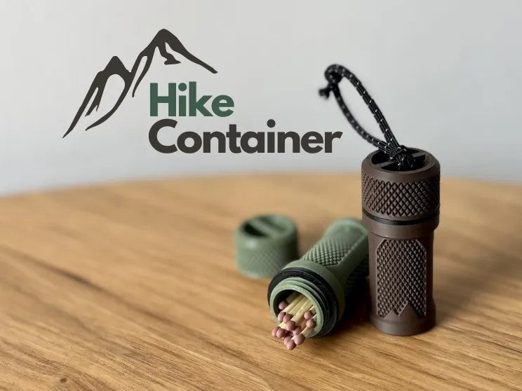 Hike Container – Lightweight Travel Storage for Outdoor Item, Snacks or Compacts