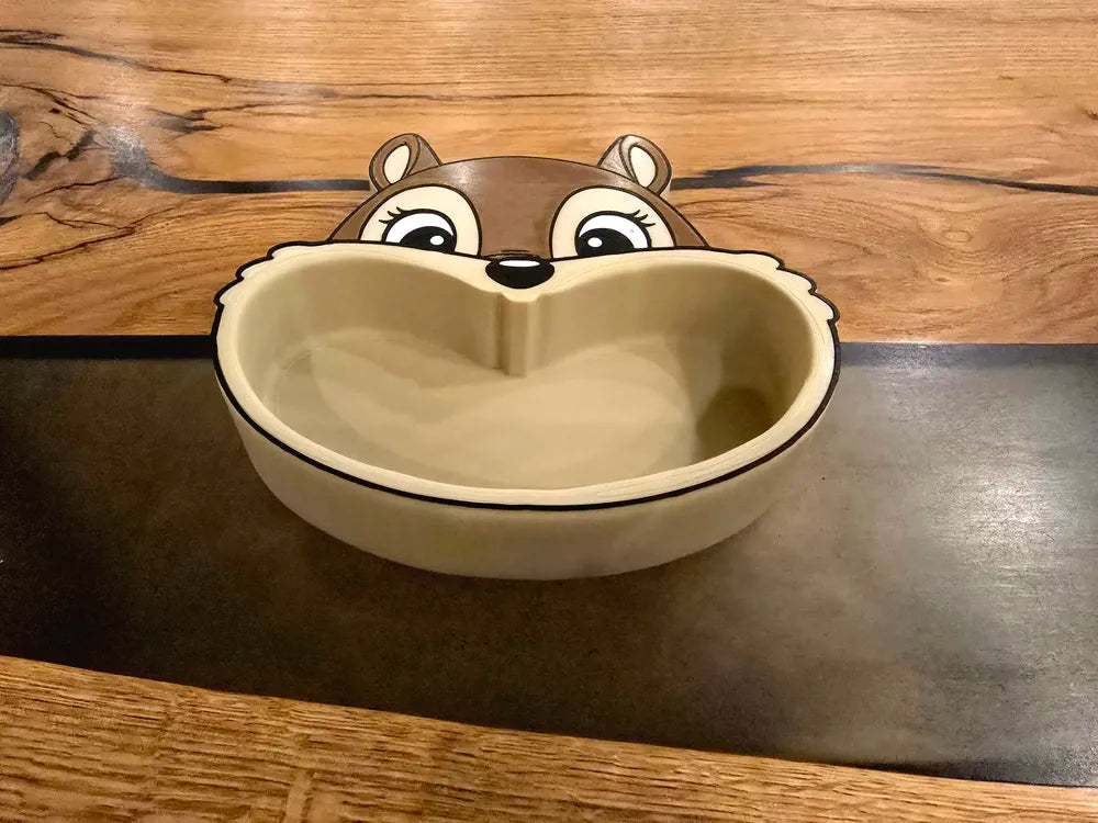 Squirrel Nuts Bowl – Cute Animal Design Nut Snack Dish | Unique Gift Idea
