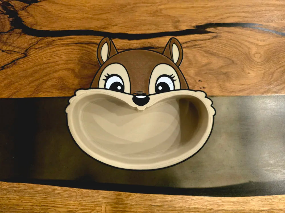 Squirrel Nuts Bowl – Cute Animal Design Nut Snack Dish | Unique Gift Idea