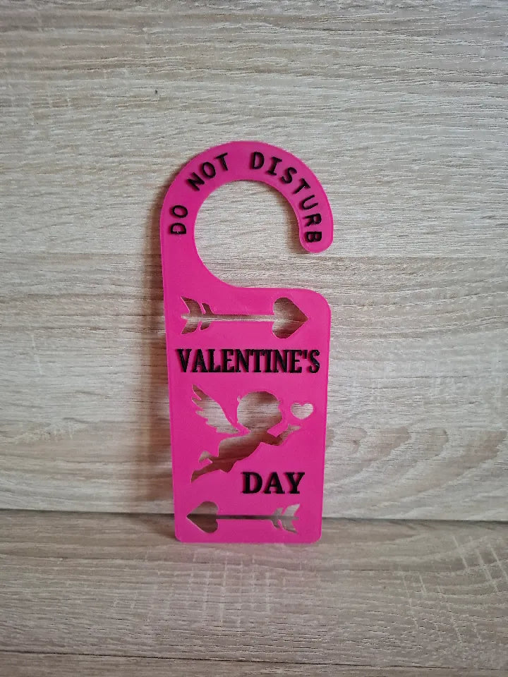 Do Not Disturb Valentine's Day Door Pendant–Romantic & Fun Door Hanger for Room