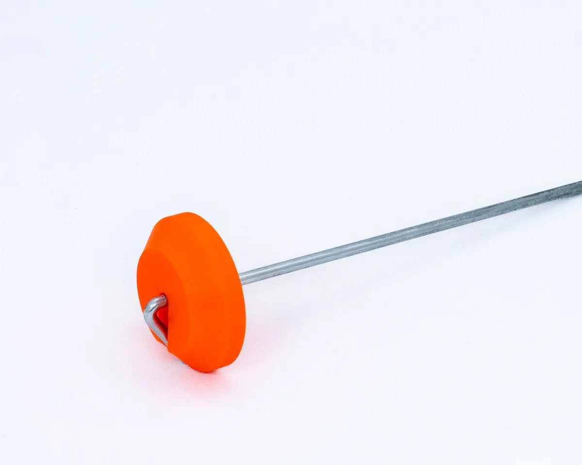 4pcs Tent Peg Groundsheet Safety Disk-Tent Disk Groundsheet (Steel Wire Not included)
