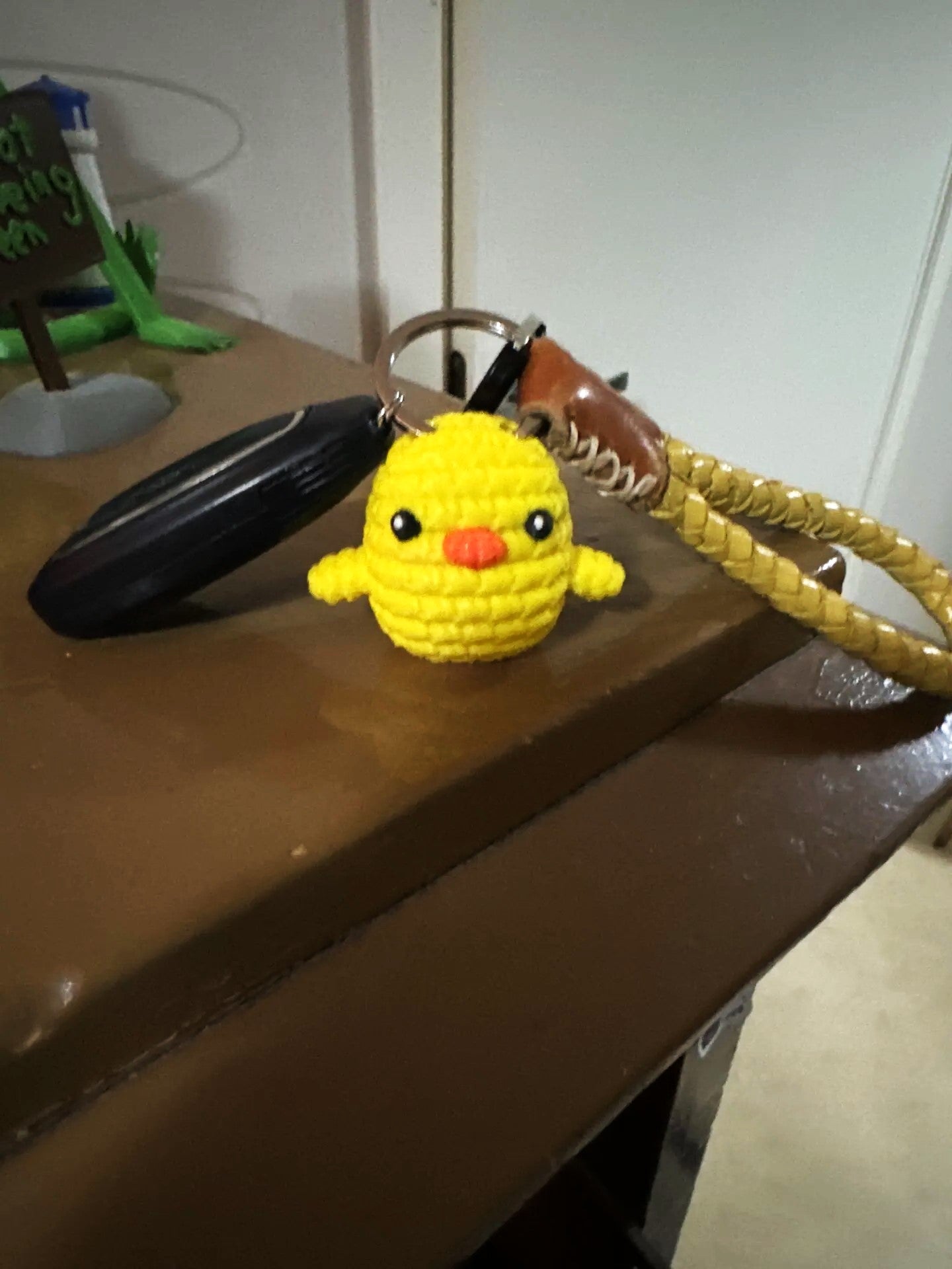 Crochet Chick Keychain for Easter – Adorable Springtime Accessory