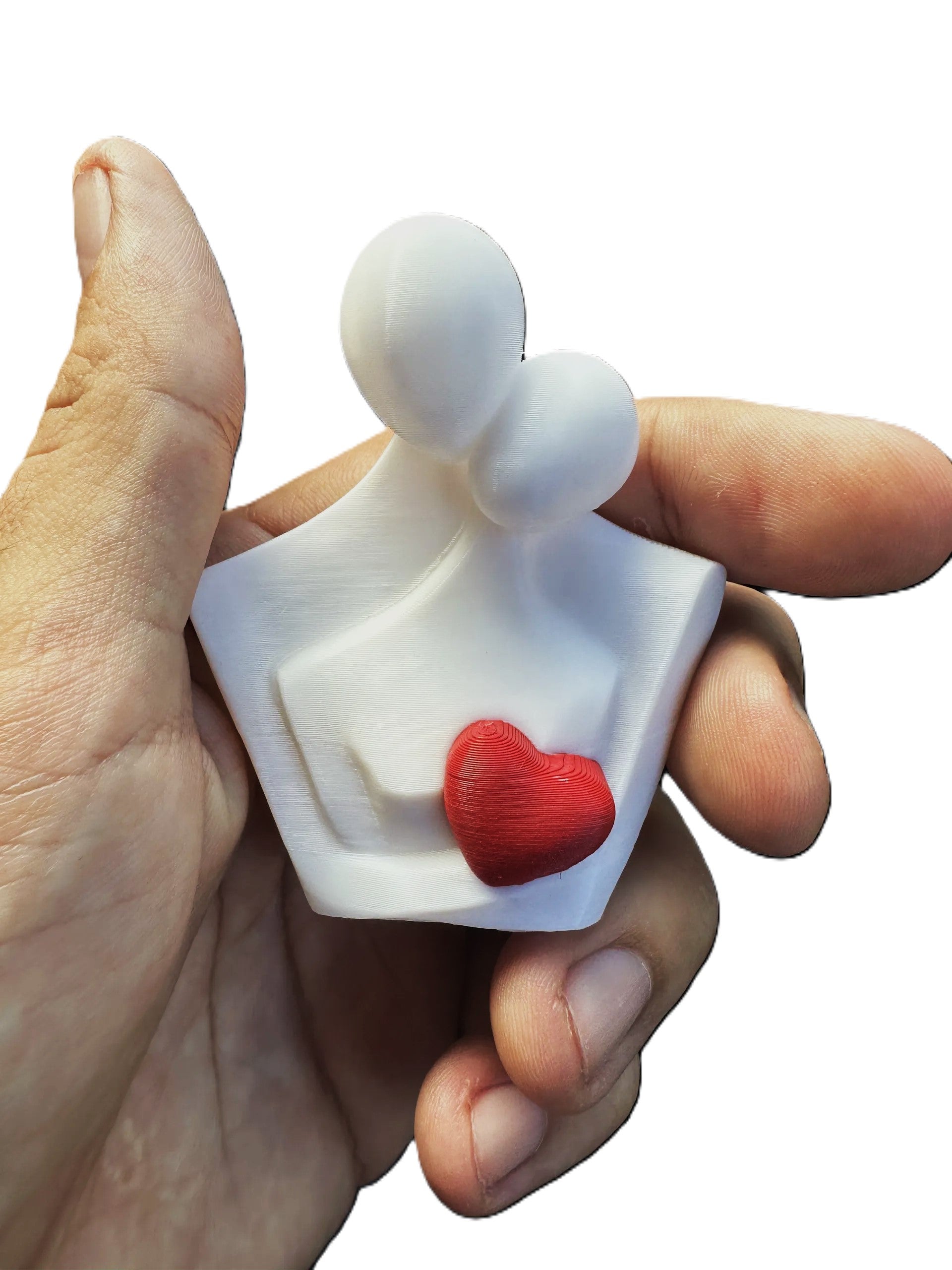 COUPLE IN LOVE Gift Elegant Home Decor for Valentine's Day - Plastic | Mini Sculpture for Gift