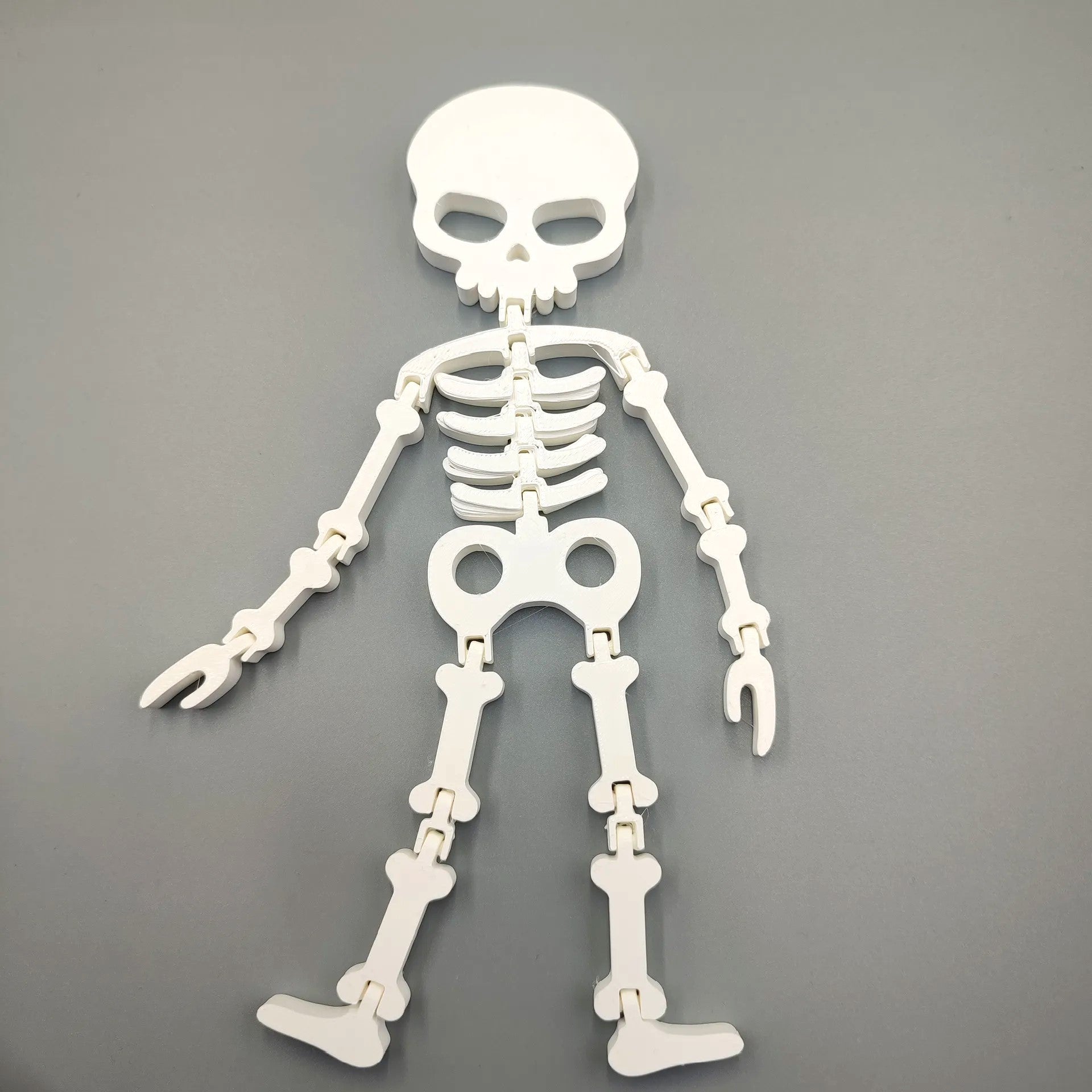 Flexi Halloween Skeleton Decoration / Toy - Anti Stress Toy for Halloween