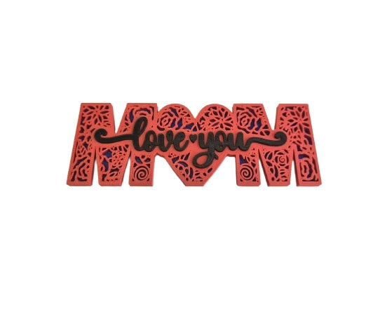 Mother’s Day Love Sign – Elegant Table Decor for Mom’s Special Day