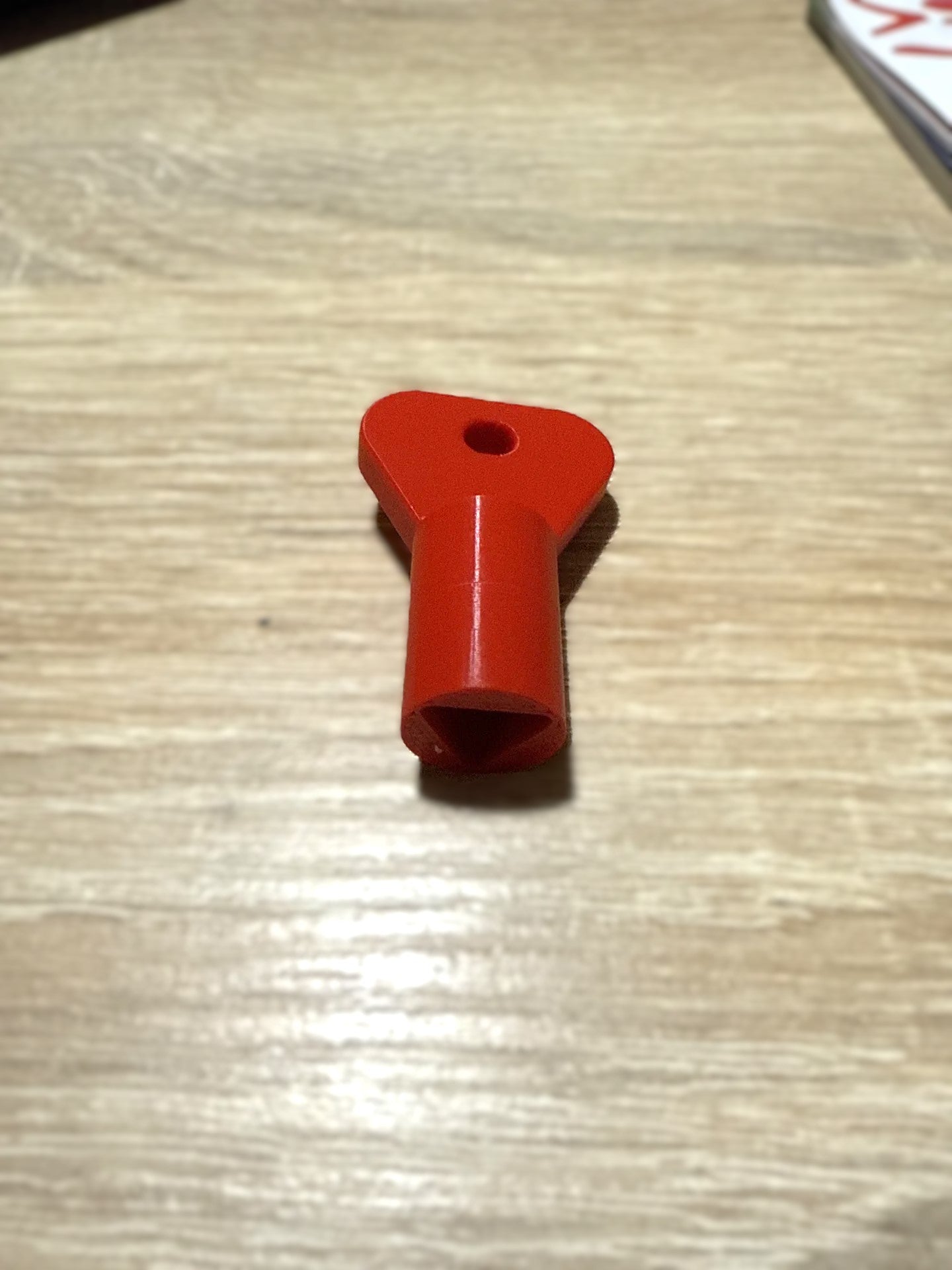 Triangle Passage Lock Key – Universal Utility Cabinet and Panel Access Key