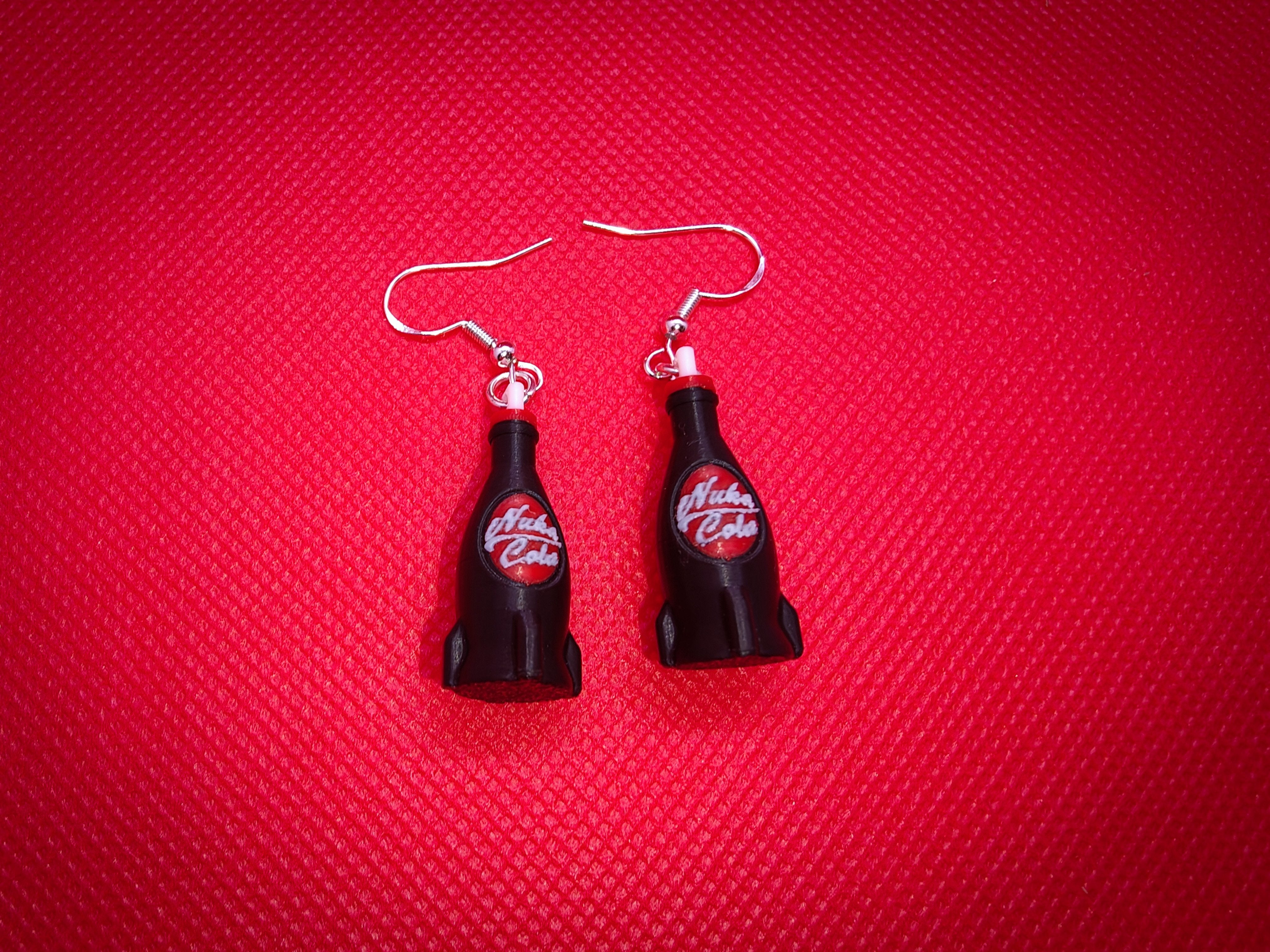 Nuka Cola Bottle Earrings – Unique & Fun Gamer-Inspired Jewelry