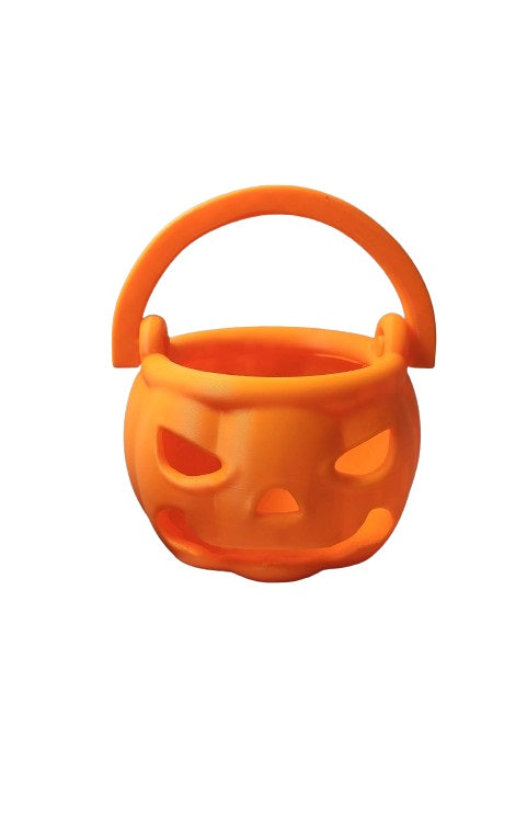 Halloween Pumpkin Basket for Candy - Trick or Treat Candy Basket for Halloween