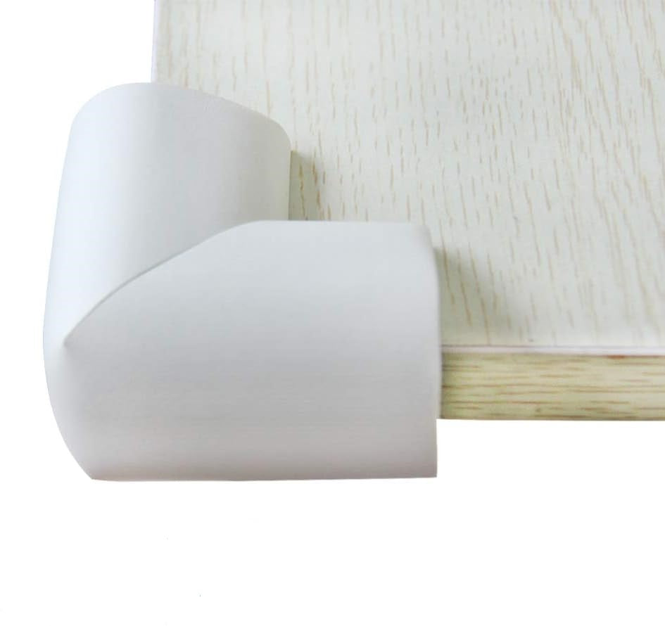 Baby Proof Edge Corners-4 Pcs Plastic Table Edge and Corner Protectors for Child
