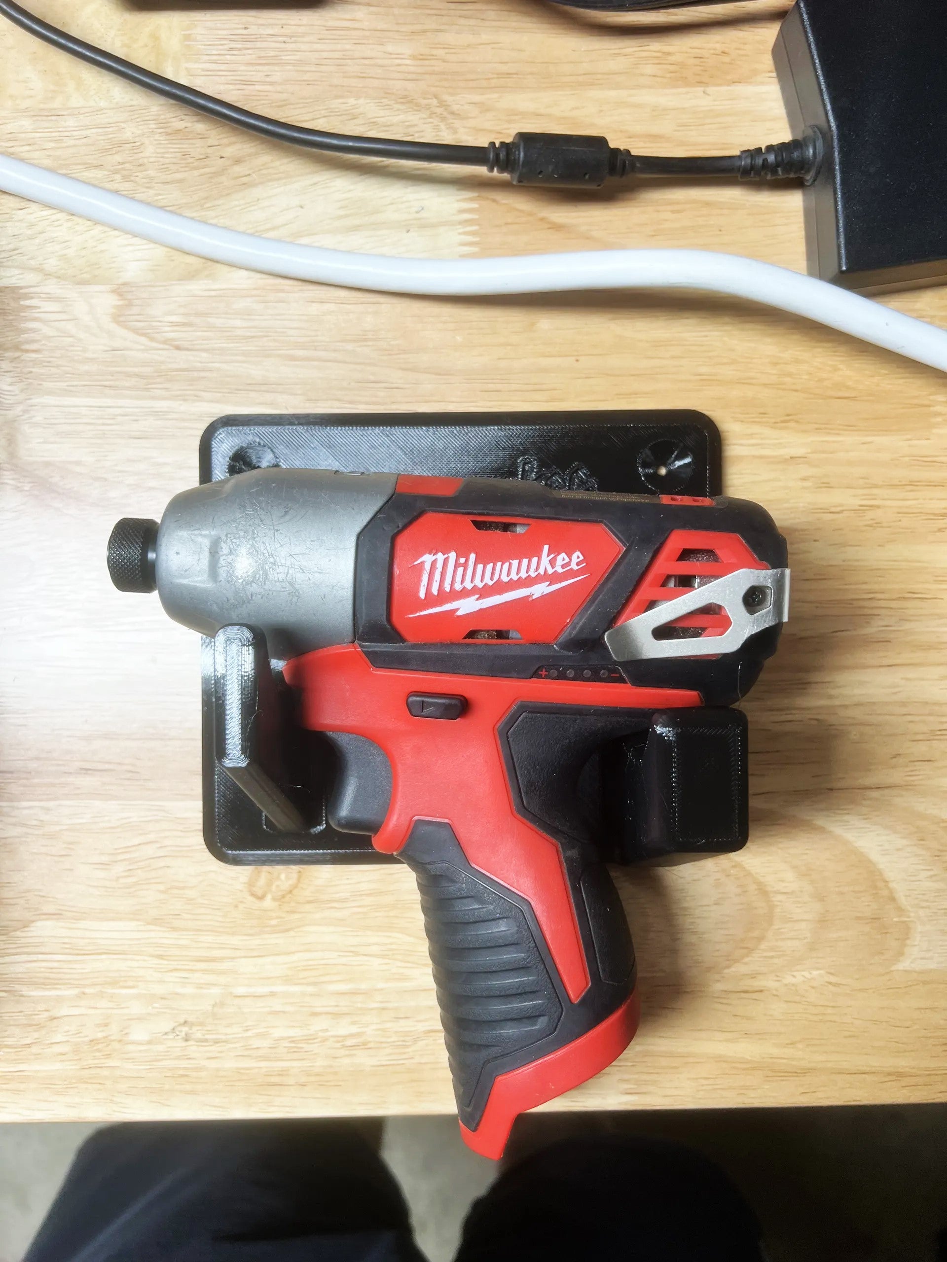 Milwaukee FPDX Drill Holder – Secure Wall Mount for Easy Tool Access