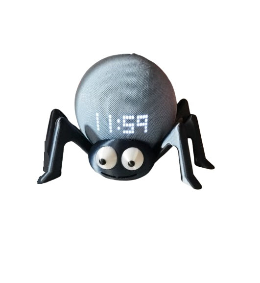 Spider Alexa Echo Dot Cover – Plastic | Perfect for Spooky Halloween Decor