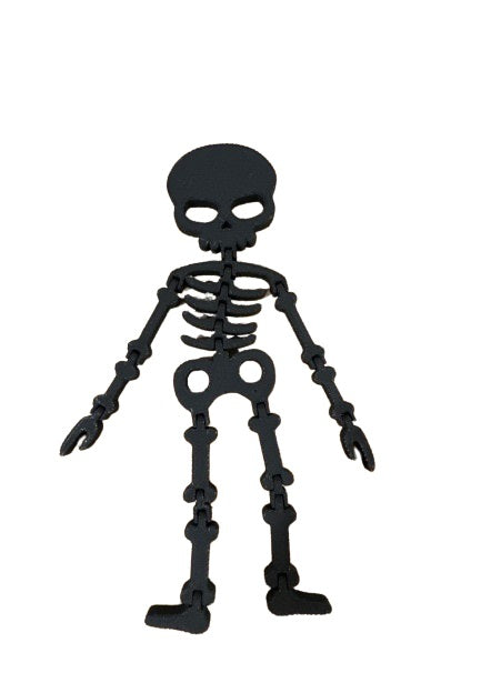 Flexi Halloween Skeleton Decoration / Toy - Anti Stress Toy for Halloween